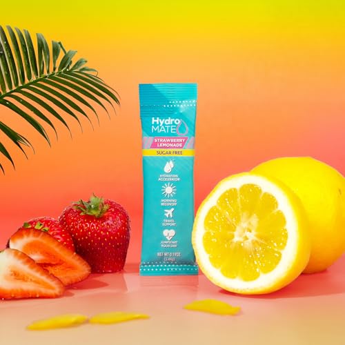 Electrolytes Powder No Sugar Acai Berry Hydration Packets with Vitamin C P811146