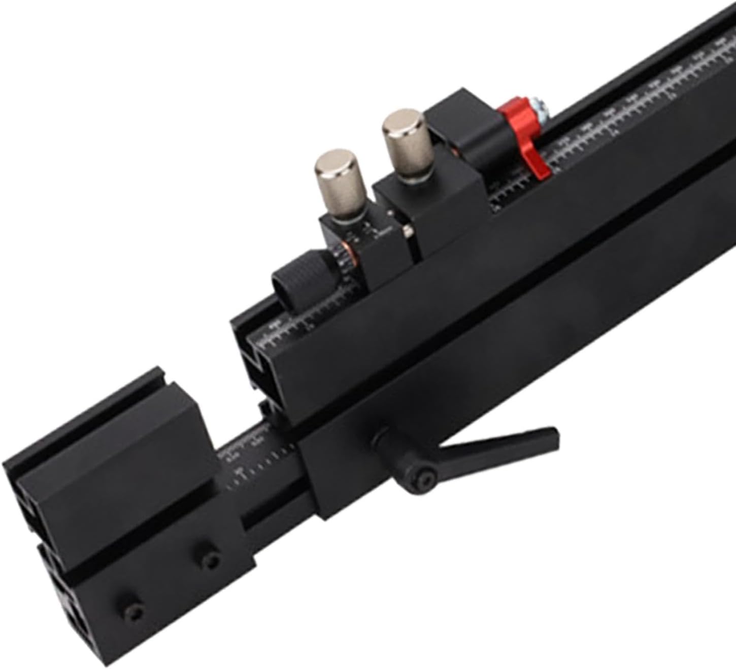 Table Saw Miter Gauge Fence, Telescoping 941mm Double Sided Scale E4982