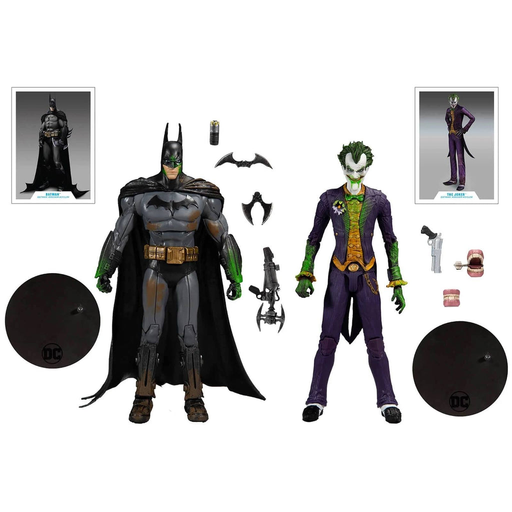 Batman Arkham Asylum Joker 7x22 Action Figure 2-Pack N82789