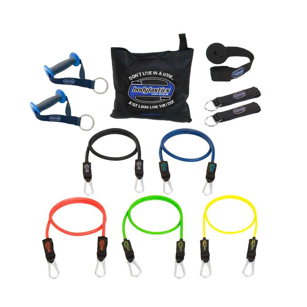 Resistance Band Set with Handles and Ankle Straps I298211
