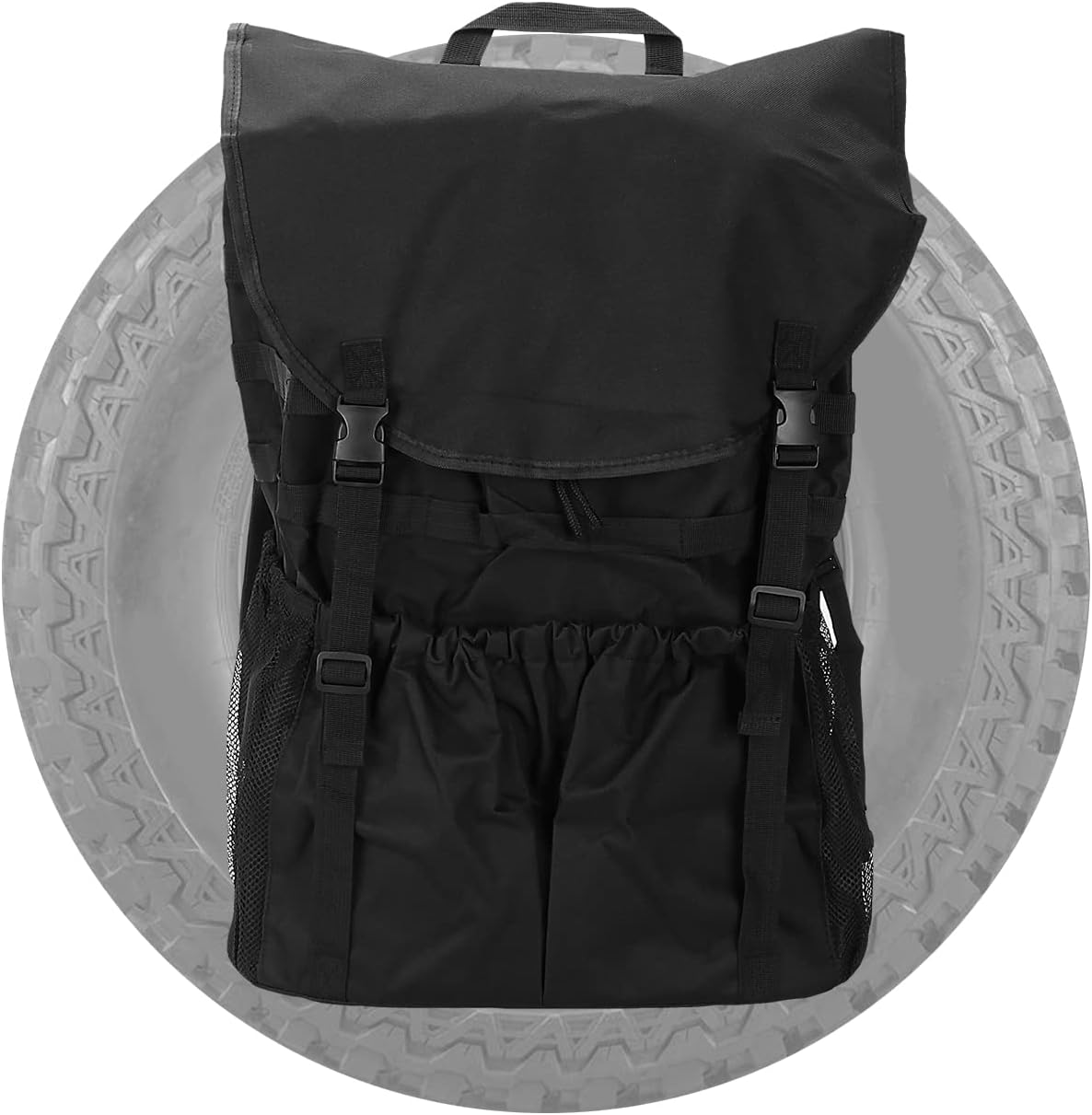 Spare Tire Trash Bag Overland Gear Organizer Cargo Garbage Tool Trunk Rear Wheel Bags for Outdoor Camping S760