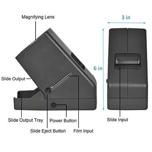 USB Powered 35mm Negative Slide Film Viewer with LED Light U462257
