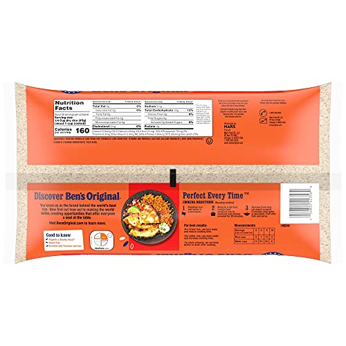 Enriched Long Grain White Rice, Parboiled Rice, 5 lb Bag R567738