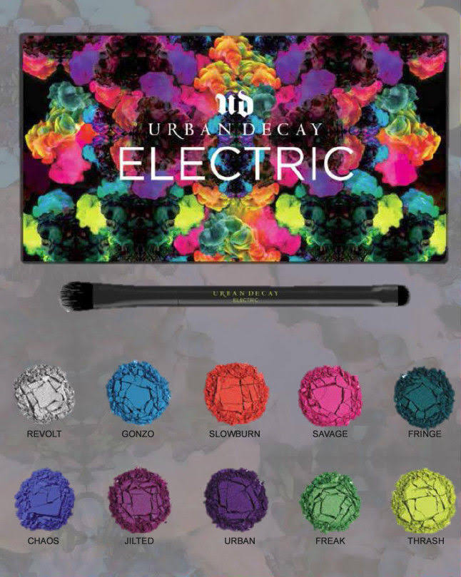 Pressed Pigment Eyeshadow Palette with Brush M61980