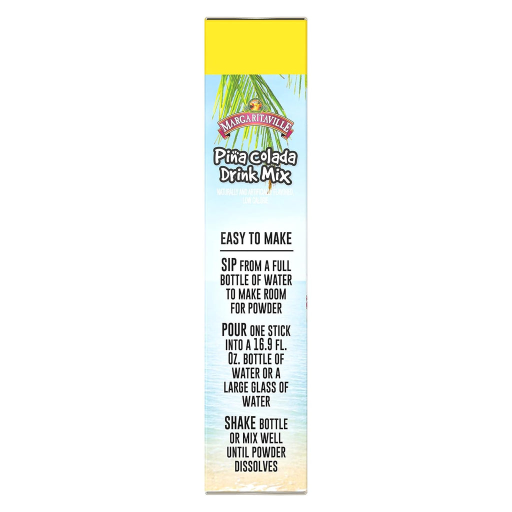 Pina Colada Non-Alcoholic Drink Mix Powder Sticks, 6 Count C292350
