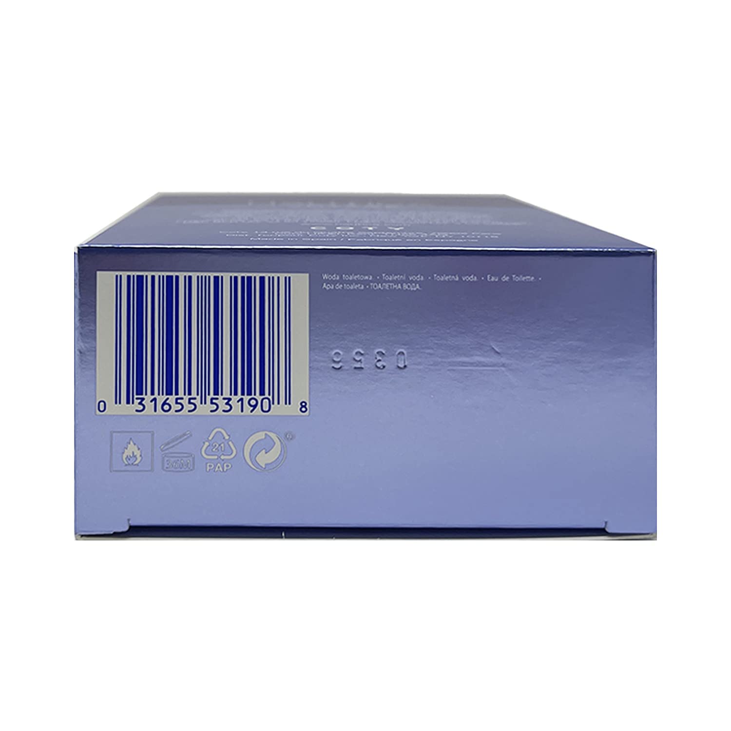 Men's Eau De Toilette Spray, 3.4 oz X197756