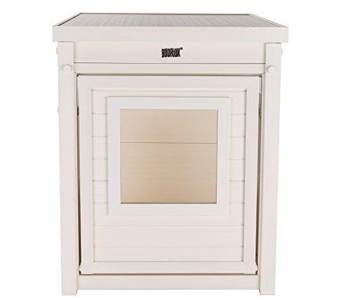 New Age Pet ECOFLEX Jumbo Litter Box Cover End Table - Espresso (EHLB802-02)