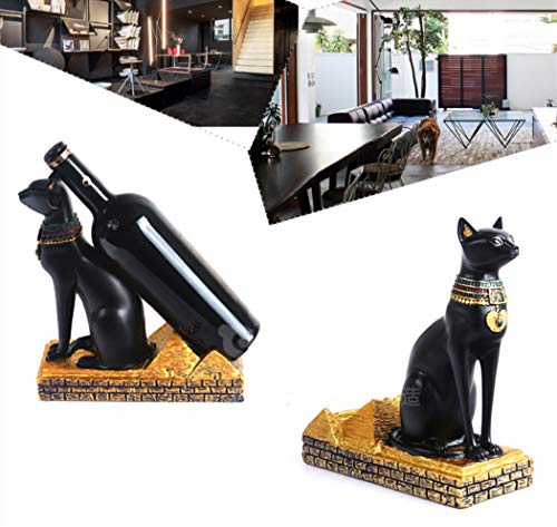 Sphinx Wine Bottle Stand Rack Resin Decoration Y6366