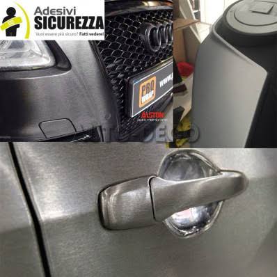 Brushed Gunmetal Aluminium Car Vinyl Wrap Film 152cm x 100cm D611