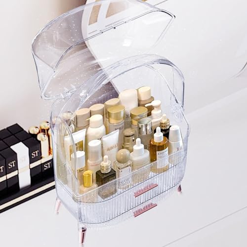 Makeup Organizer for Vanity, Skincare Storage for Bathroom, Bedroom, Countertop O37919