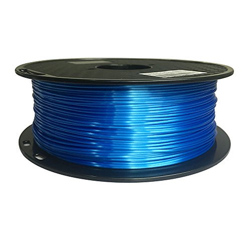 Silk PLA Filament 1.75 mm 1KG, Metallic Blue W157651