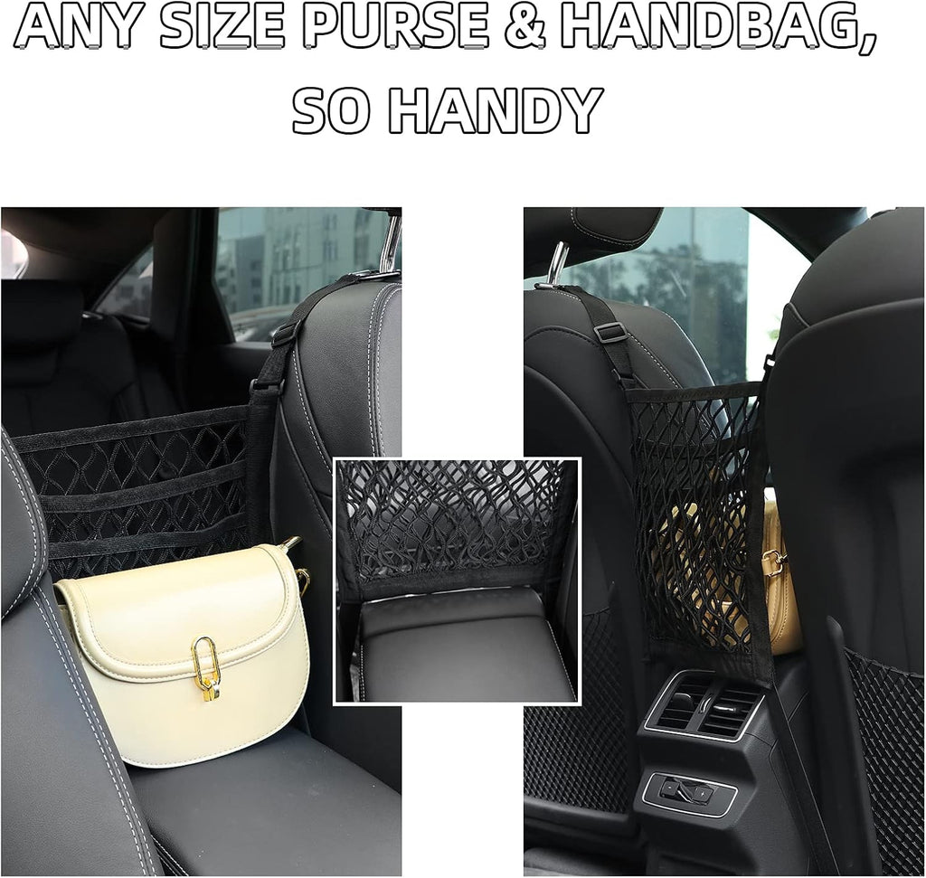 Car Rear Cargo Net for SUV Trunk Organizer F130