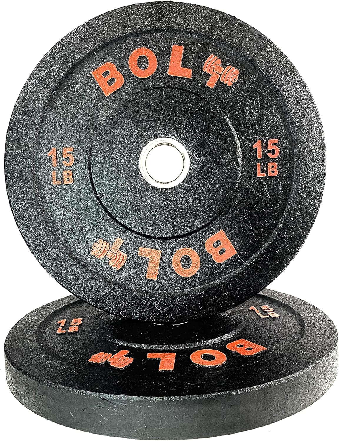 Crumb Bumper Plate Set 260 Lb for Weightlifting and Gym F34511