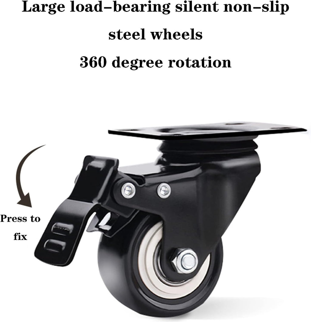 Folding Coffee Table with Rollers, Solid Wood Drop-Leaf Design Z606