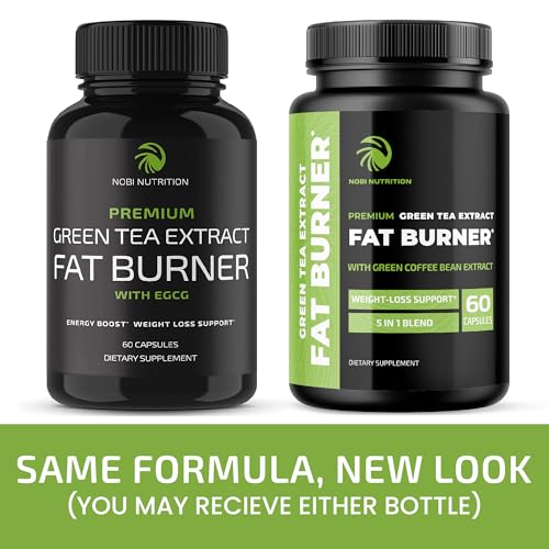 Green Tea Weight Loss Pills with Green Coffee Bean Extract, 120 Capsules D2773