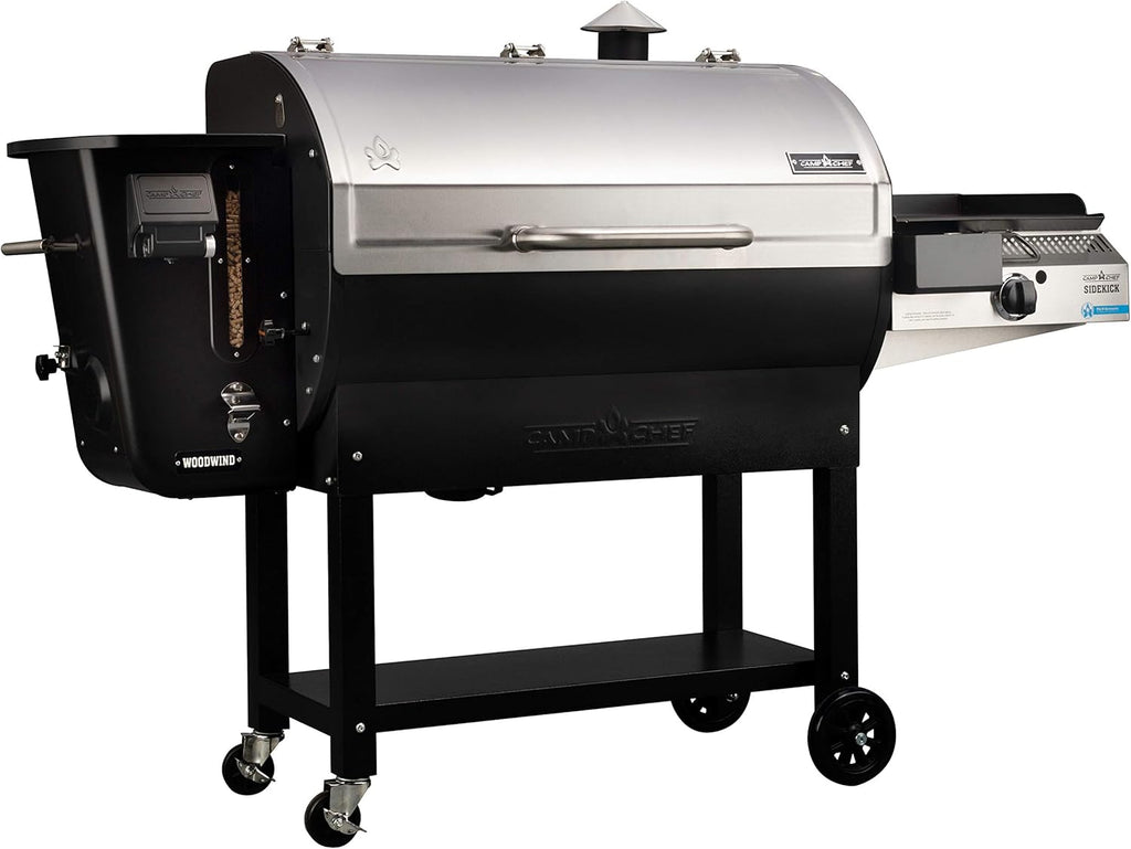 36 in. WiFi Woodwind Pellet Grill & Smoker with Sidekick R4562