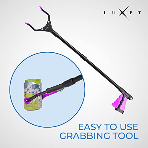 Reacher Tool, 32" Steel Foldable Pick Up Stick with Magnetic Tip I18487