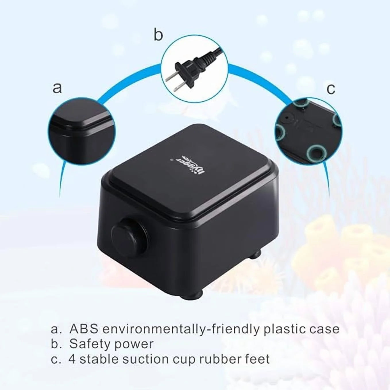 Adjustable Aquarium Air Pump U26079