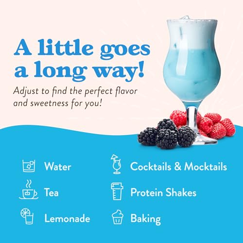 Sugar Free Syrup, Fruit Flavored Water Enhancer for Drinks, Zero Calorie, 25.4 Fl Oz W7612