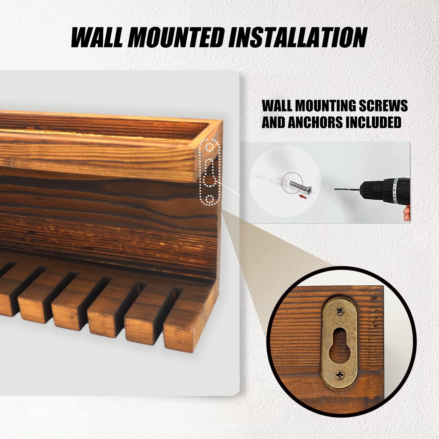Belt Storage Organizer with Double Shelving Platform for Closet V84509