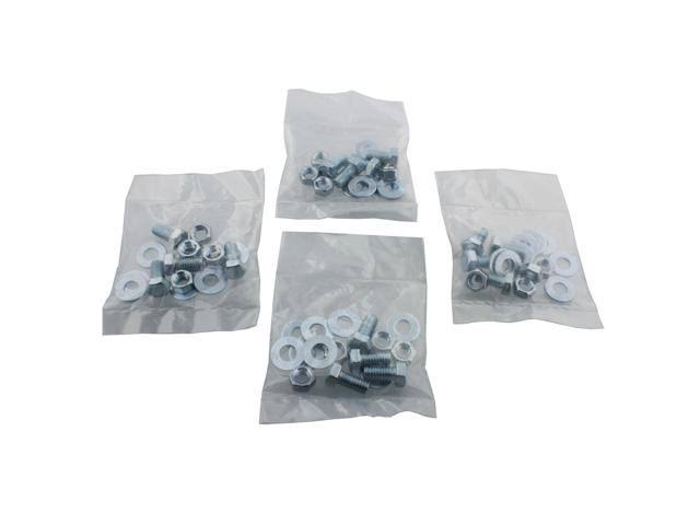 Heavy-Duty Retractable Workbench Swivel Caster Wheels with Bracket, 4-Pack A85884