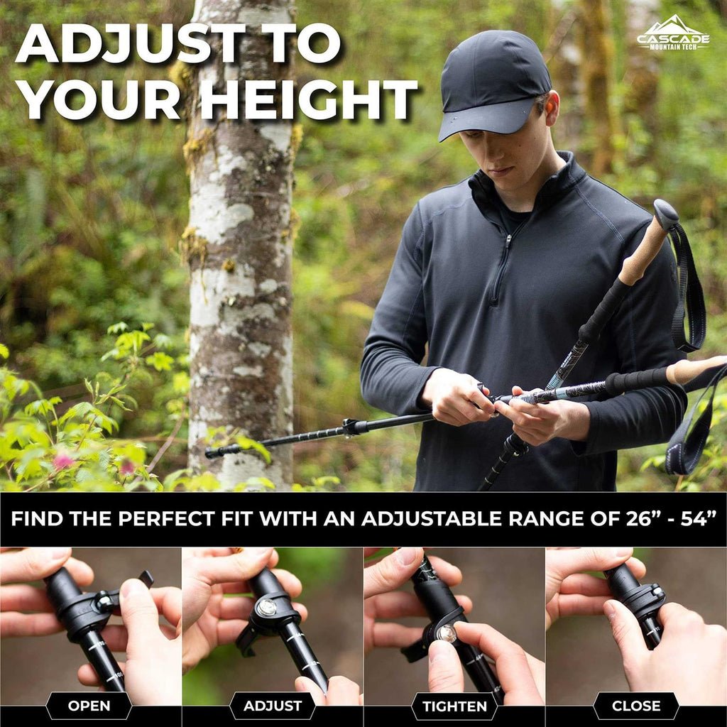Aluminum Quick Lock Trekking Poles S2329