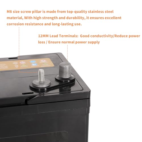 AGM Battery, 200RC 825CCA 12V 105AH Marine & RV G1067