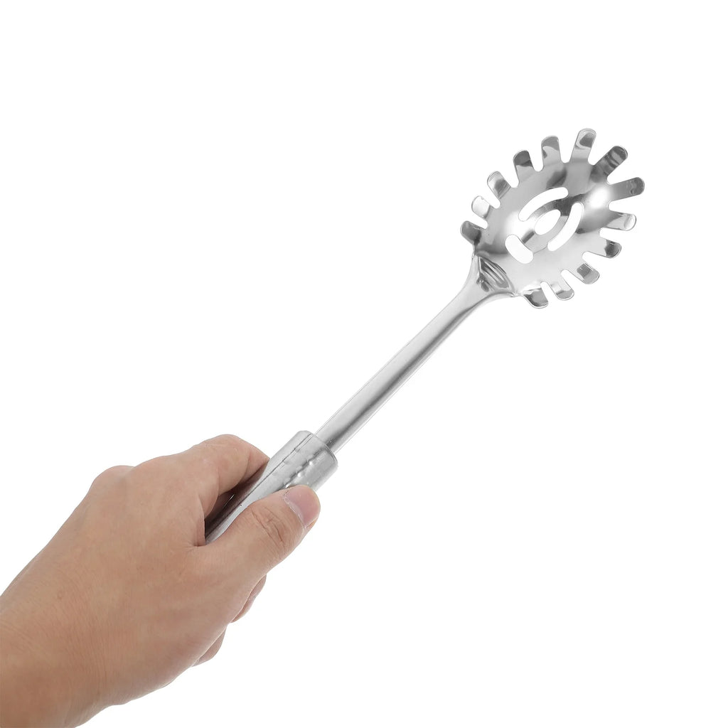 Stainless Steel Pasta Server with Spaghetti Spoon and Fork S29996