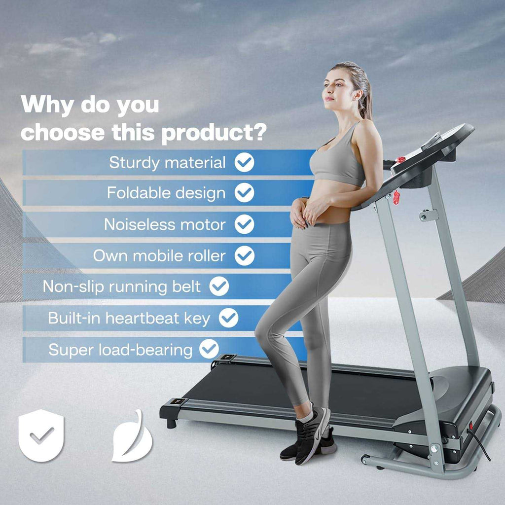 Foldable Treadmill with Incline for Home Workout I860
