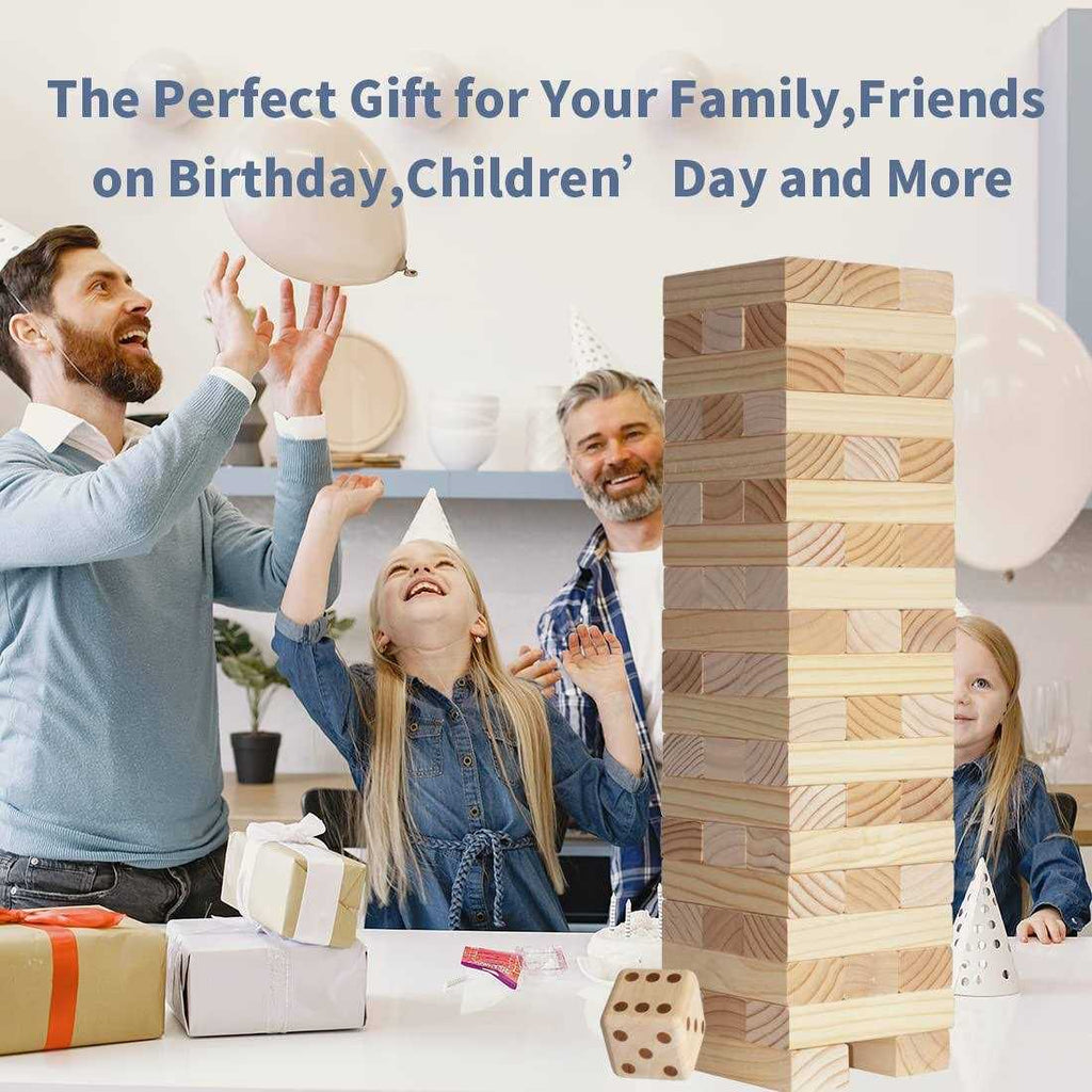Giant Tumble Tower Game Stacking Indoor/Outdoor M437791