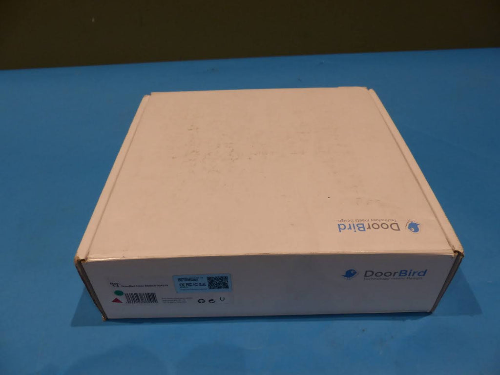 IP Video Door Station Flush-Mounted, PoE Capable Stainless Steel Y3220