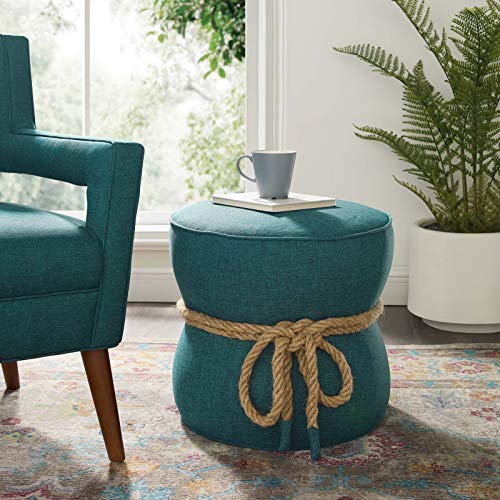 Nautical Rope Round Ottoman F22241