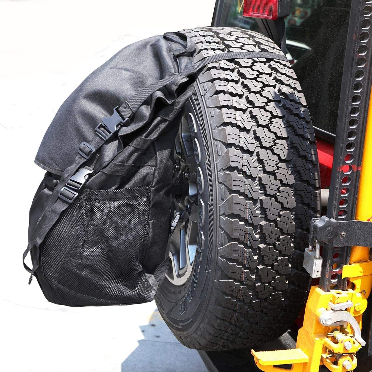 Spare Tire Trash Bag Overland Gear Organizer Cargo Garbage Tool Trunk Rear Wheel Bags for Outdoor Camping S760