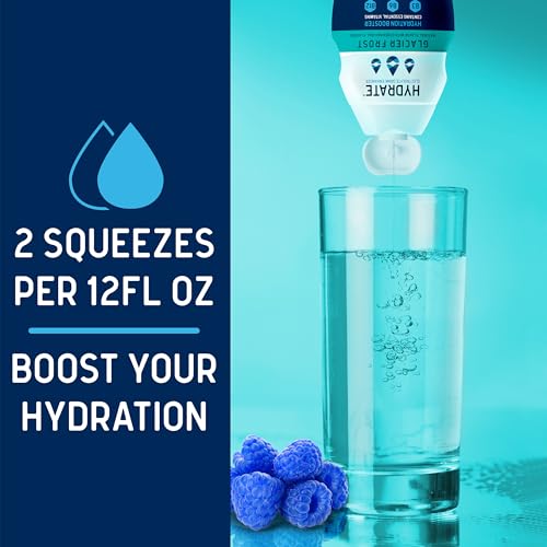 Electrolyte Liquid Drink Enhancer Drops, Low Sugar, Mixed Berry L436