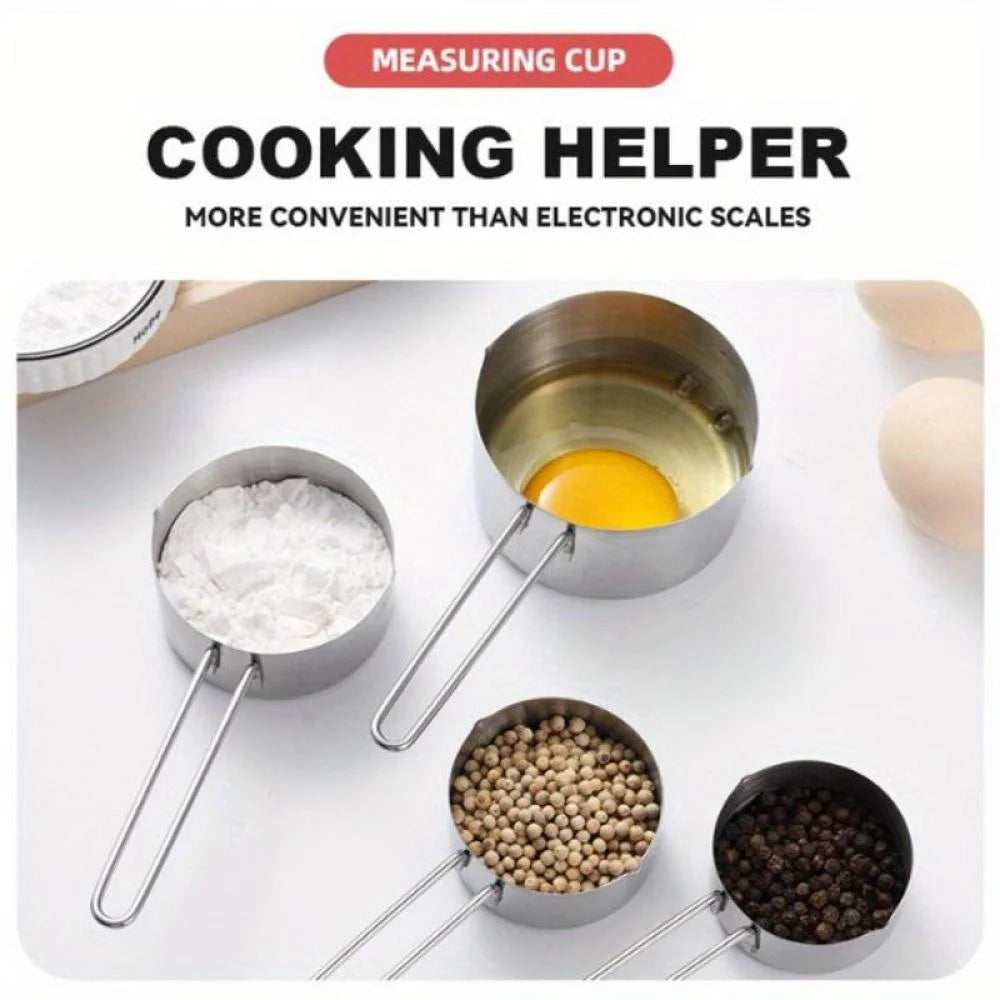 Stainless Steel Measuring Spoons and Cups for Cooking and Baking L3910
