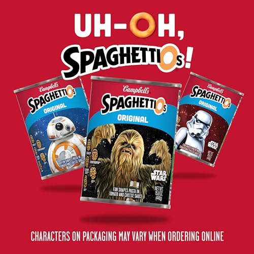 Canned Pasta, Star Wars Shapes, 15.8 oz Can (Pack of 6) A7789