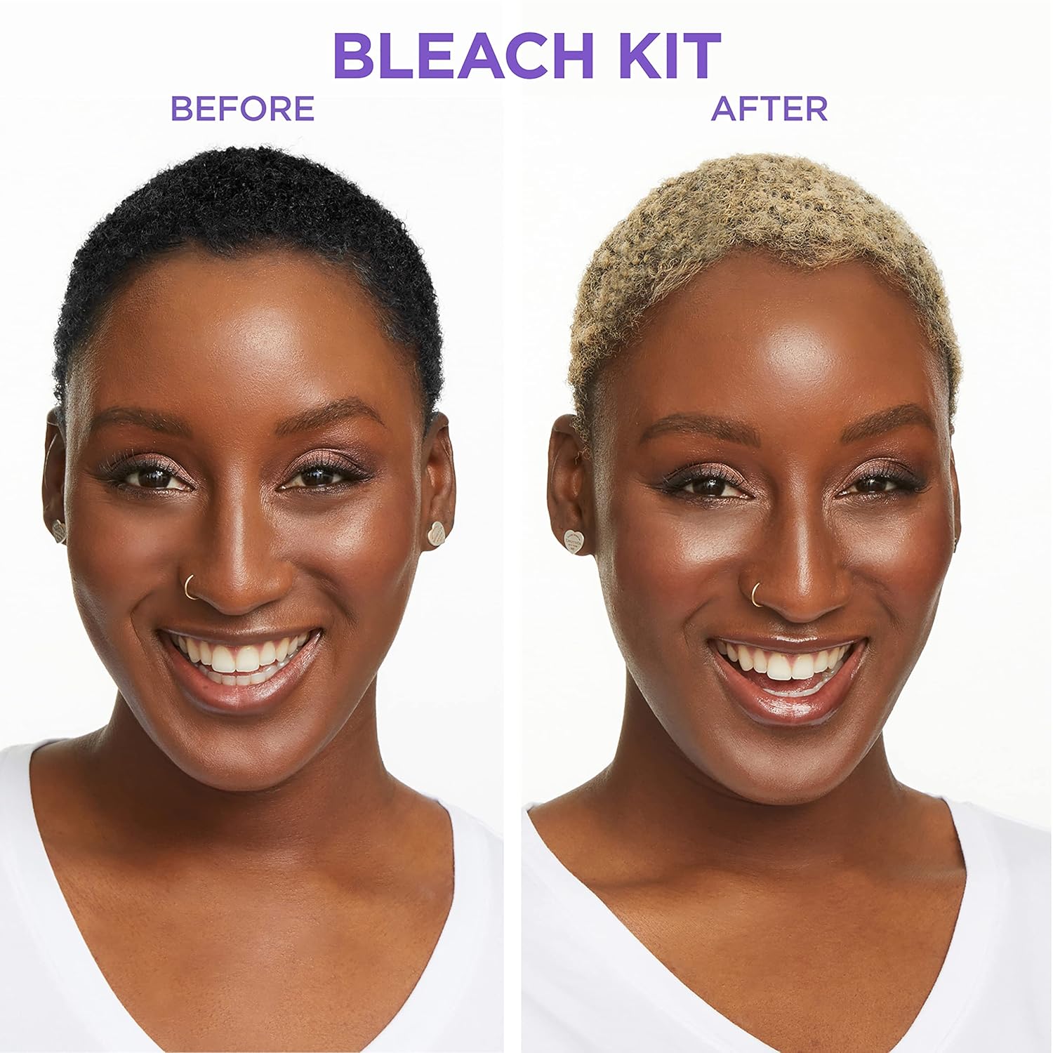 Hair Bleaching Kit for Dark Hair, Bleach Blonde Z541