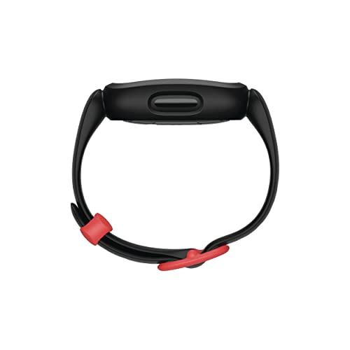 Kids Activity Tracker for Ages 6+, Black/Racer Red T294089