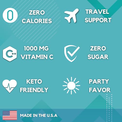 Electrolytes Powder No Sugar Acai Berry Hydration Packets with Vitamin C P811146