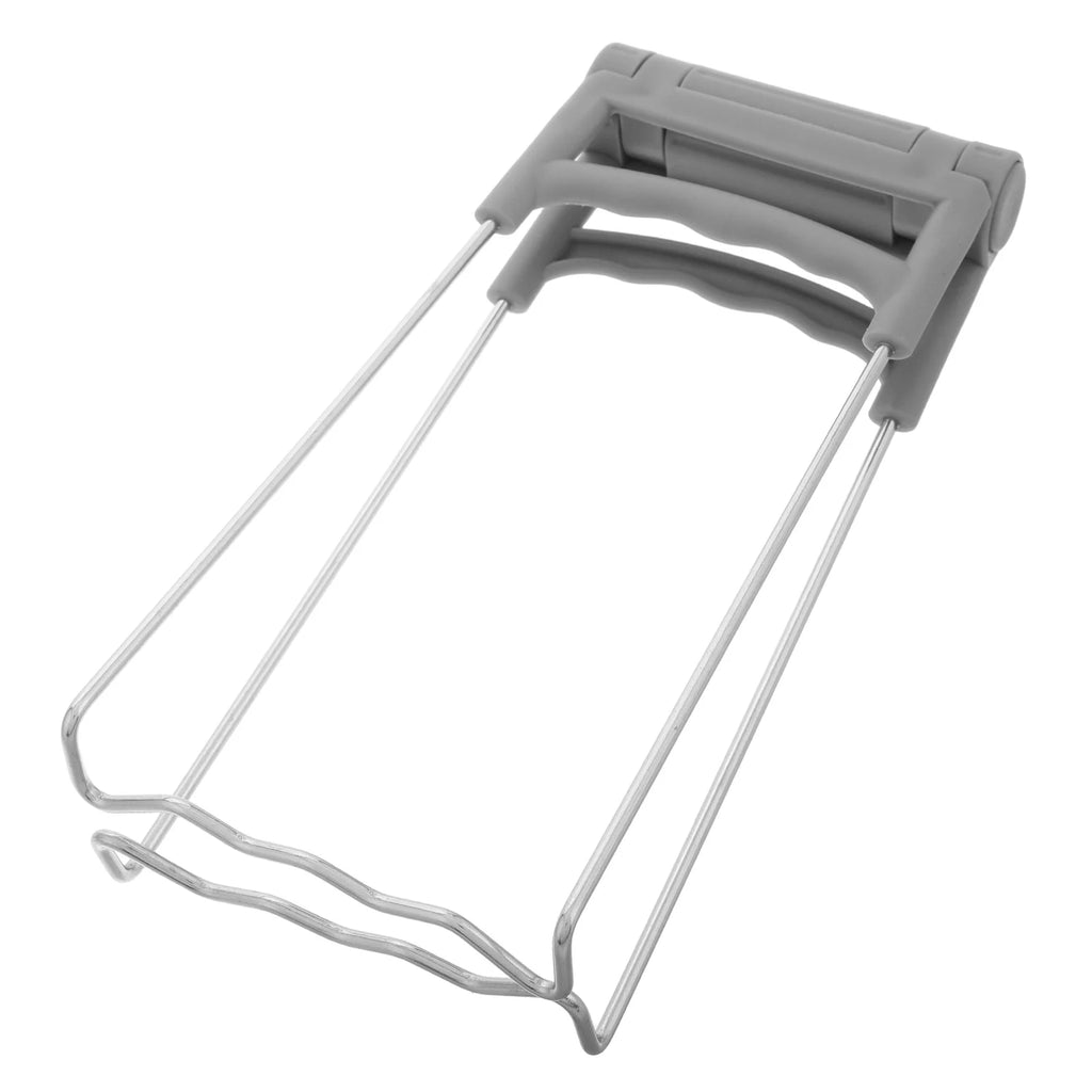 Kitchen Retriever Tongs Stainless Steel Grey T5078