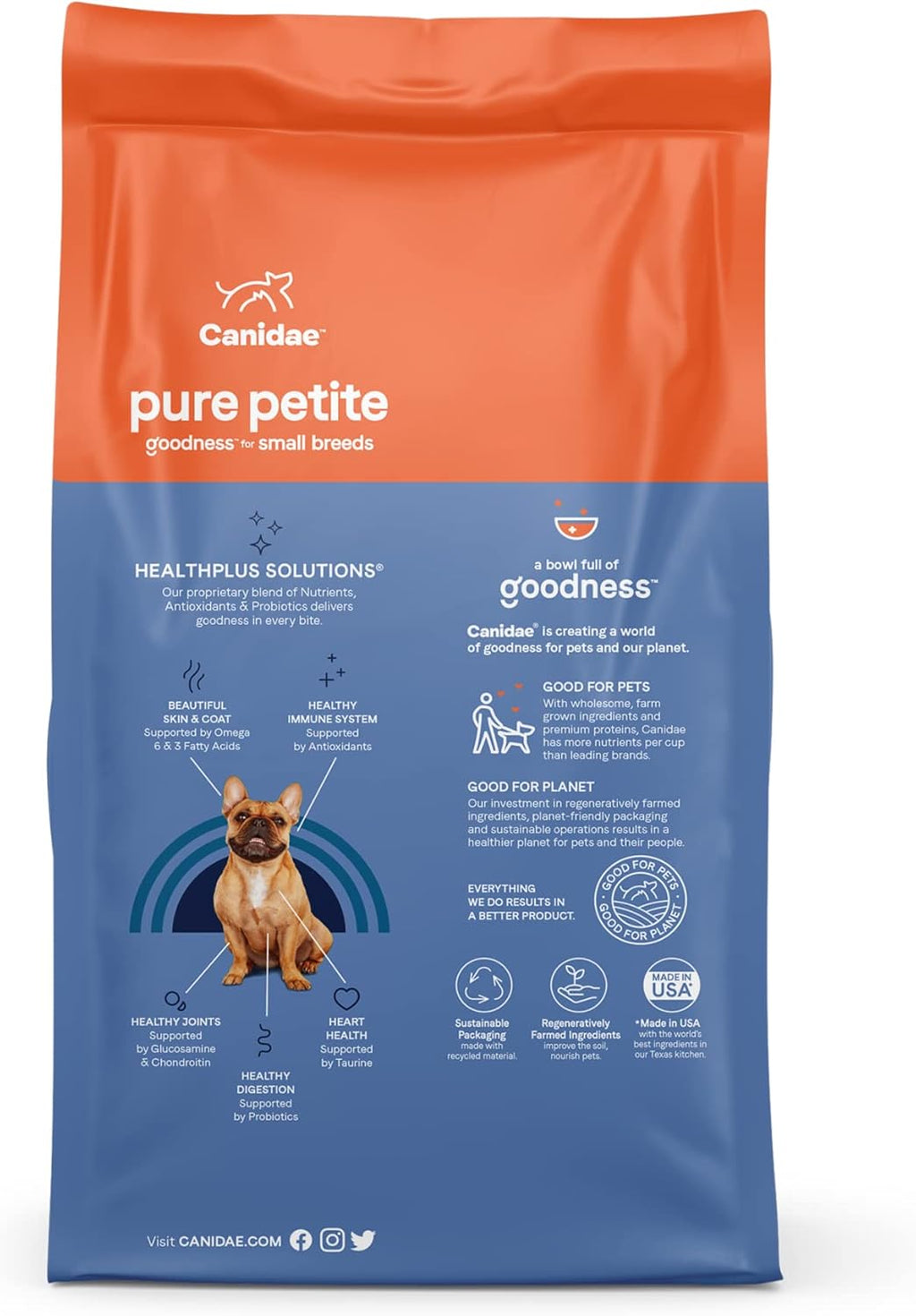 Small Breed Dry Dog Food, Chicken & Grains Recipe, 4 lbs. N4885