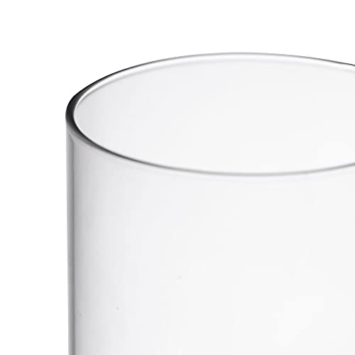 Glass Hurricane Candleholder Cylinder Cover R1640
