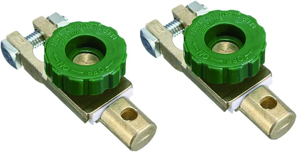 Battery Terminal Quick Disconnect Switch Rotary Isolator for Car Motorcycle Truck Y40764