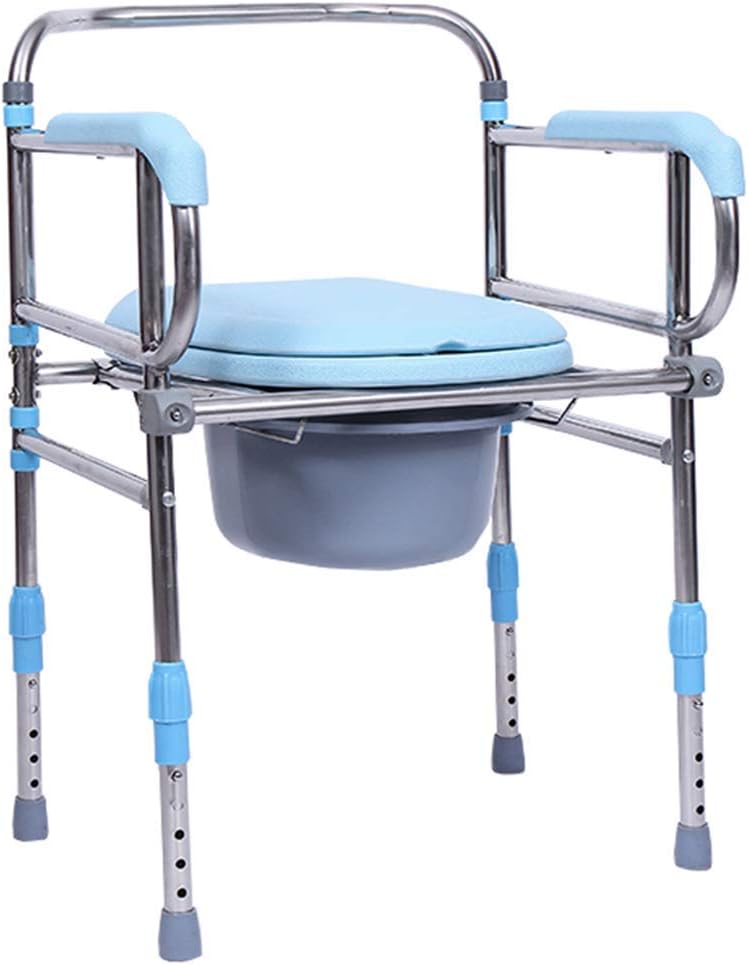 Shower Chair for Disabled with Toilet Safety Frame, 150kg Capacity H237