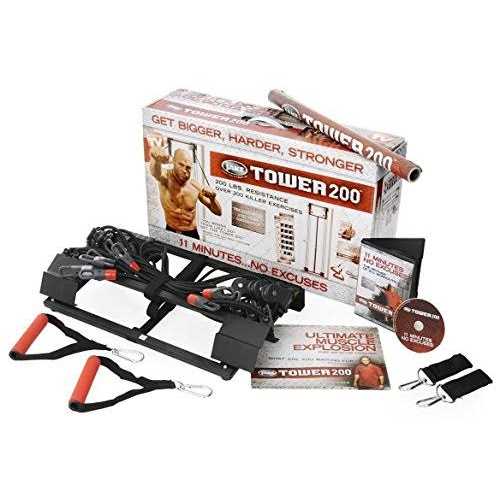 Tower 200 Door Gym Full Body Workout System T1964