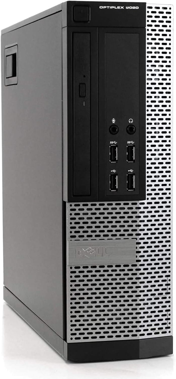 Small Form Factor Desktop PC, Intel Core i7, 16GB RAM, 2TB HDD + 256GB SSD, 24-inch LCD, Windows 10 Pro U6349