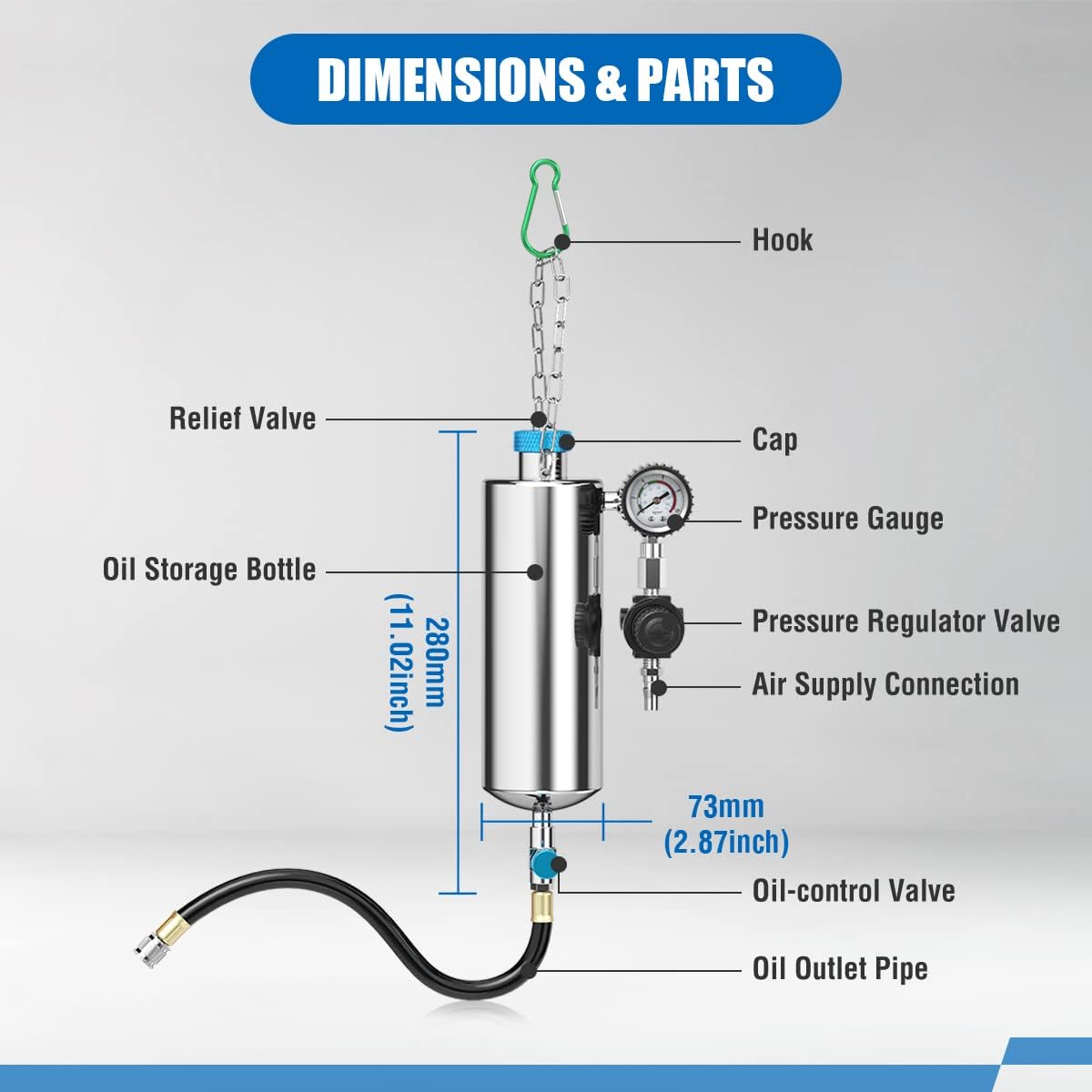 Fuel Injection System Cleaning Tool for Gasoline Cars B1769