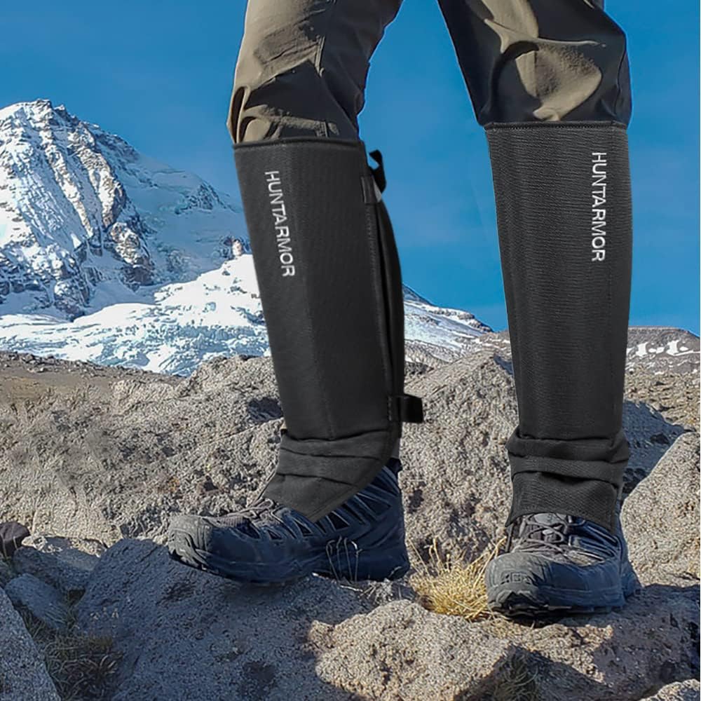 Snake Gaiters with Protective EVA, Adjustable for Hunting Farm Working H93779