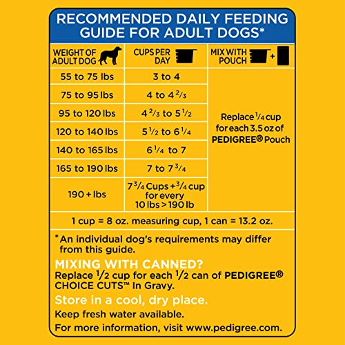 Large Breed Adult Dry Dog Food, Roasted Chicken, Rice & Vegetable Flavor, 40 lb. Bag B681893