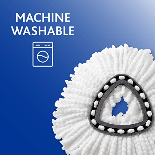 Microfiber Spin Mop & Bucket Floor Cleaning System with Hard Floor Cleaner B1173